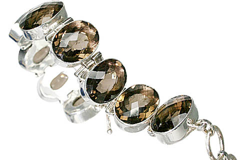 SKU 10398 - a Smoky Quartz bracelets Jewelry Design image
