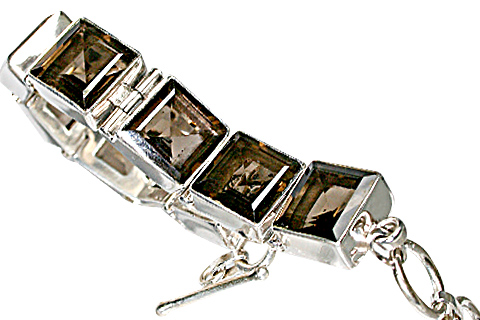SKU 10404 - a Smoky Quartz bracelets Jewelry Design image