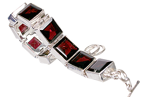 SKU 10405 - a Garnet bracelets Jewelry Design image