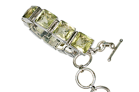 SKU 10421 - a Lemon Quartz bracelets Jewelry Design image