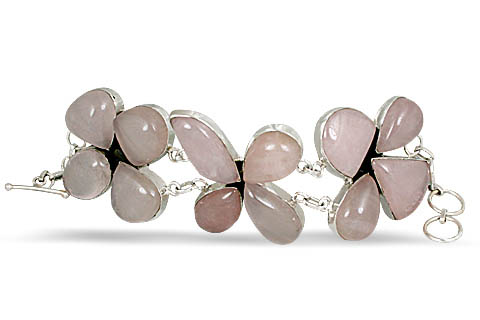 SKU 10536 - a Rose quartz bracelets Jewelry Design image
