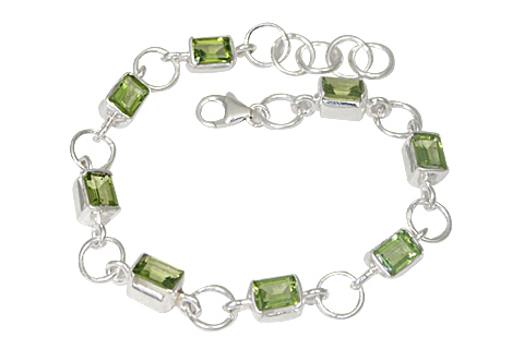 SKU 10741 - a Peridot bracelets Jewelry Design image