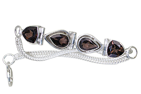 SKU 10870 - a Smoky Quartz bracelets Jewelry Design image