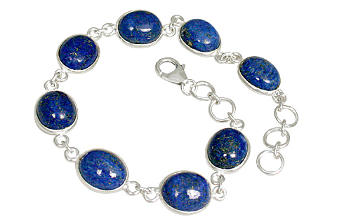 SKU 10875 - a Lapis Lazuli bracelets Jewelry Design image