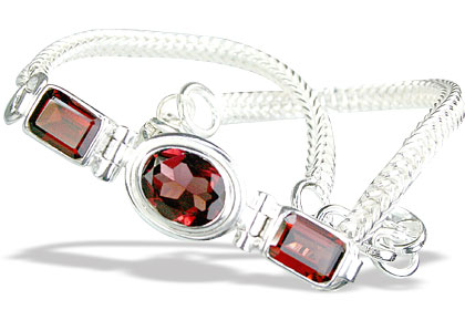 SKU 11035 - a Garnet bracelets Jewelry Design image