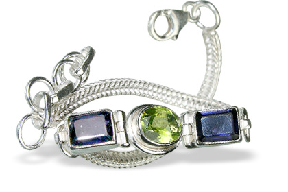 SKU 11083 - a Peridot bracelets Jewelry Design image