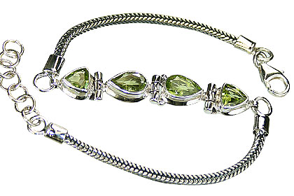 SKU 11087 - a Peridot bracelets Jewelry Design image