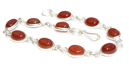 SKU 11090 - a Carnelian bracelets Jewelry Design image