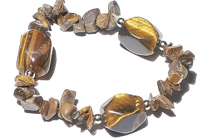 SKU 11105 - a Tiger eye bracelets Jewelry Design image