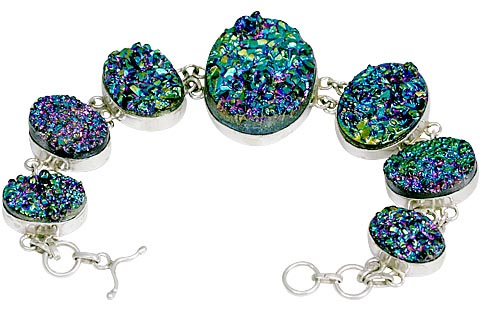 SKU 11142 - a Drusy bracelets Jewelry Design image