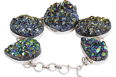 SKU 11143 - a Drusy bracelets Jewelry Design image