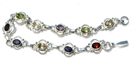 SKU 11201 - a Peridot bracelets Jewelry Design image