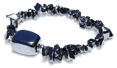 SKU 11232 - a Hematite bracelets Jewelry Design image