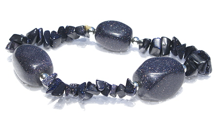 SKU 11253 - a Goldstone bracelets Jewelry Design image