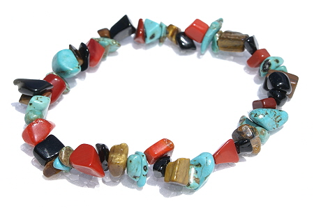 SKU 11297 - a Multi-stone bracelets Jewelry Design image