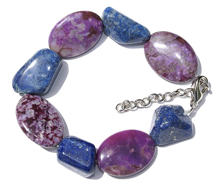 SKU 11439 - a Lapis Lazuli bracelets Jewelry Design image