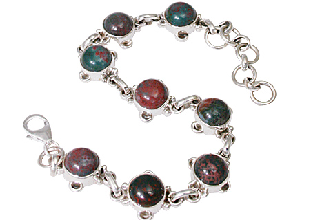 SKU 11460 - a Bloodstone bracelets Jewelry Design image