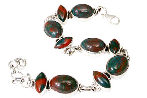 SKU 11462 - a Bloodstone bracelets Jewelry Design image