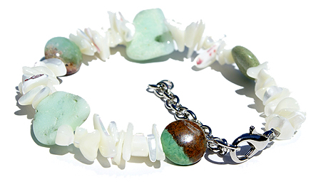SKU 11484 - a Mother-of-pearl bracelets Jewelry Design image