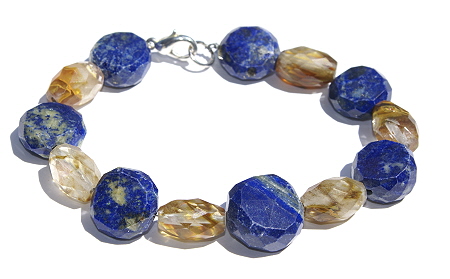 SKU 11500 - a Lapis Lazuli bracelets Jewelry Design image