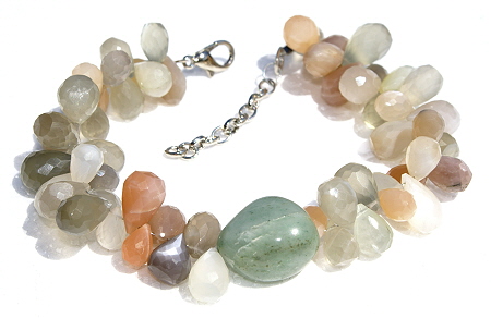 SKU 11529 - a Moonstone bracelets Jewelry Design image