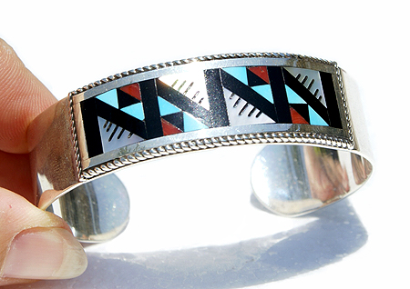 SKU 11576 - a Multi-stone bracelets Jewelry Design image