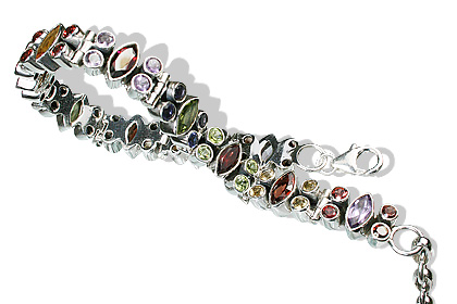 SKU 1179 - a Multi-stone Bracelets Jewelry Design image