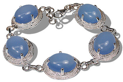 SKU 12182 - a Chalcedony bracelets Jewelry Design image