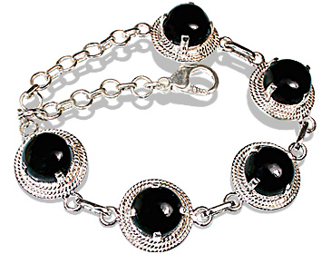 SKU 12260 - a Onyx bracelets Jewelry Design image