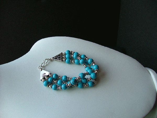 SKU 1287 - a Turquoise Bracelets Jewelry Design image