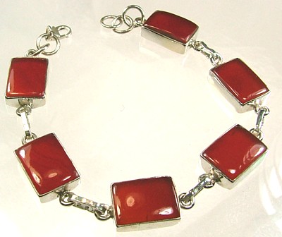 SKU 1289 - a Carnelian Bracelets Jewelry Design image
