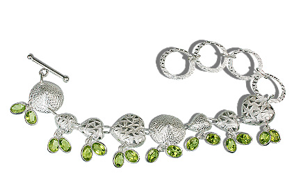 SKU 12932 - a Peridot bracelets Jewelry Design image