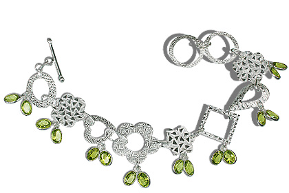 SKU 12934 - a Peridot bracelets Jewelry Design image