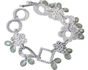 SKU 12940 - a Labradorite bracelets Jewelry Design image