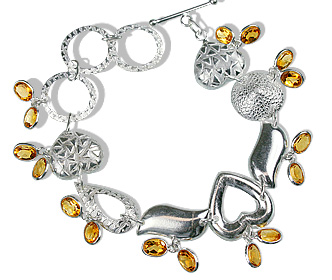 SKU 12941 - a Citrine bracelets Jewelry Design image