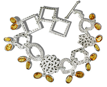 SKU 12945 - a Citrine bracelets Jewelry Design image