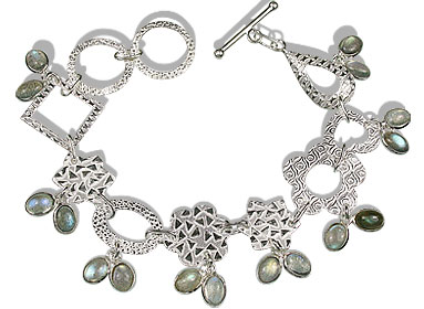 SKU 12948 - a Labradorite bracelets Jewelry Design image
