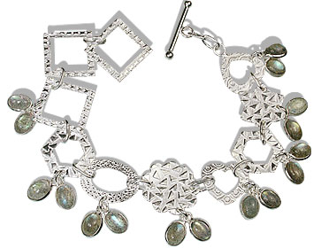 SKU 12949 - a Labradorite bracelets Jewelry Design image