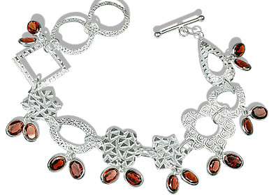 SKU 12961 - a Garnet bracelets Jewelry Design image