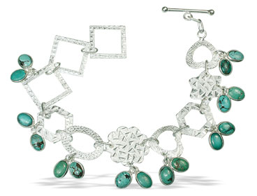 SKU 12966 - a Turquoise bracelets Jewelry Design image