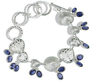 SKU 12970 - a Iolite bracelets Jewelry Design image