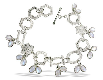 SKU 13038 - a Moonstone bracelets Jewelry Design image