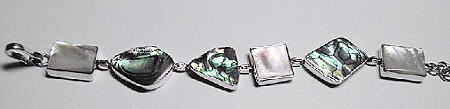 SKU 1398 - a Abalone Bracelets Jewelry Design image