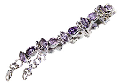 SKU 1446 - a Amethyst Bracelets Jewelry Design image