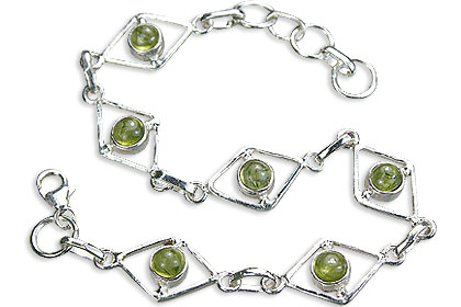 SKU 14498 - a Peridot bracelets Jewelry Design image