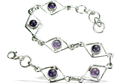 SKU 14500 - a Amethyst bracelets Jewelry Design image