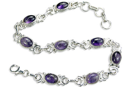SKU 14511 - a Amethyst Bracelets Jewelry Design image