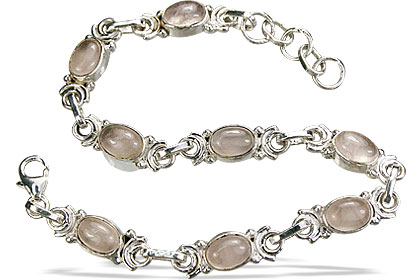 SKU 14512 - a Rose quartz Bracelets Jewelry Design image