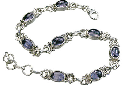 SKU 14514 - a Iolite Bracelets Jewelry Design image