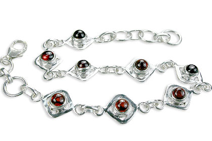 SKU 14525 - a Garnet bracelets Jewelry Design image
